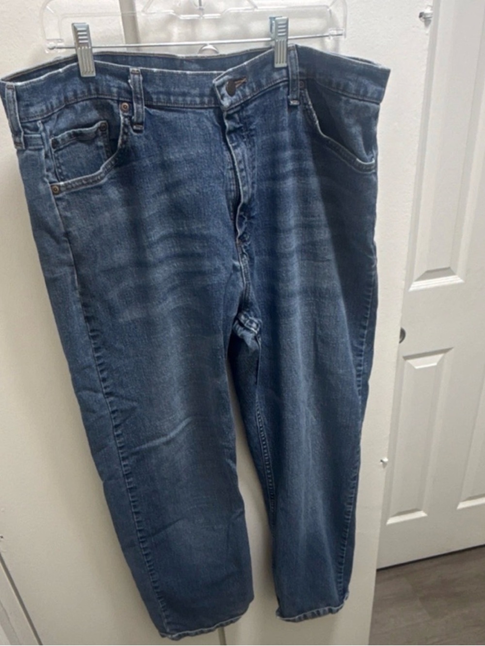 Wrangler Men's Relaxed Indigo Blue Jeans